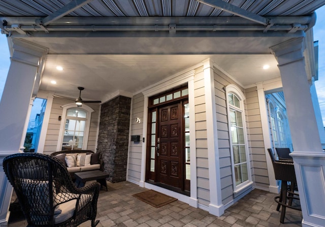 25 S Union Ave, Margate, NJ 08402 - entrance to property featuring a porch