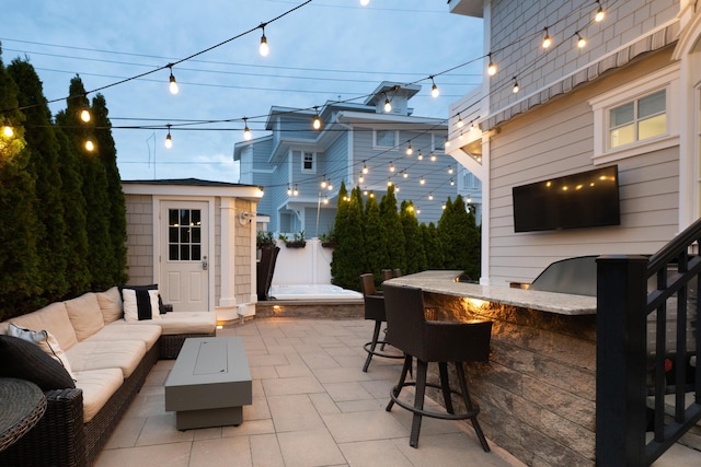25 S Union Ave, Margate, NJ 08402 - view of patio / terrace with an outdoor hangout area