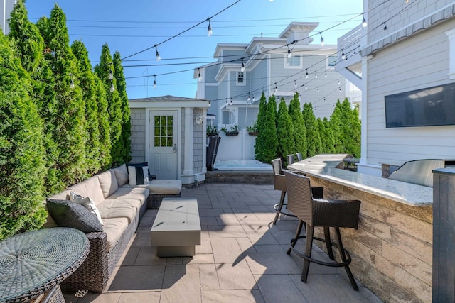 25 S Union Ave, Margate, NJ 08402 - view of patio / terrace featuring an outdoor hangout area