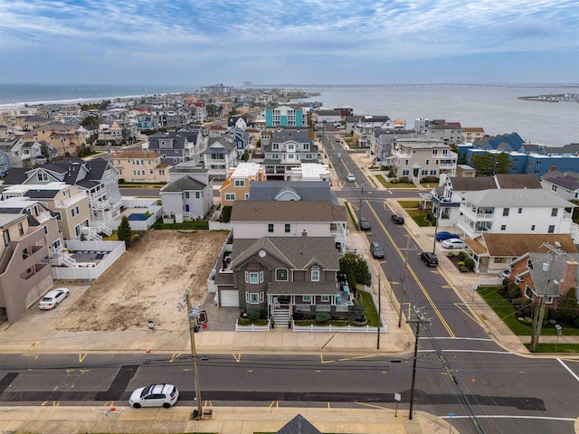 2608 Oberon Ave, Longport, NJ 08403 - aerial perspective of suburban area with a nearby body of water