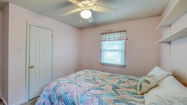 205 Ridgewood Dr, Northfield, NJ 08225 - bedroom with a ceiling fan