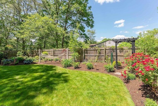 112 Drexel Ave, Egg Harbor Township, NJ 08234 - view of yard featuring a pergola