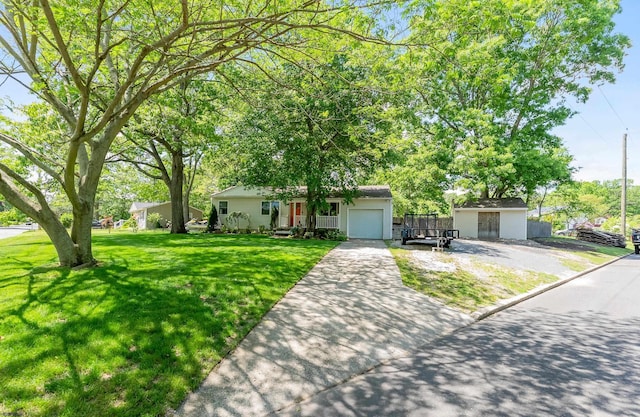 112 Drexel Ave, Egg Harbor Township, NJ 08234 - view of front of home featuring an attached garage and concrete driveway