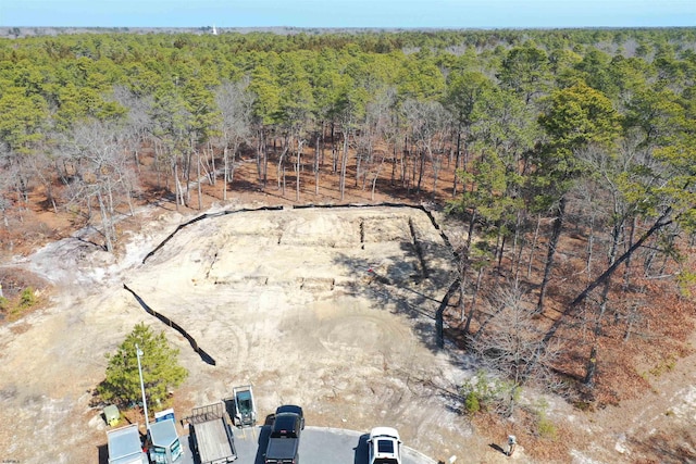 16 Holly Creek Rd, Port Republic, NJ 08241 - bird's eye view of a heavily wooded area