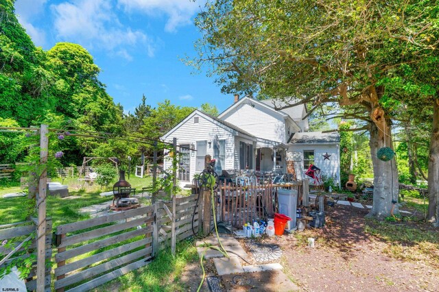 2774 N Rte 9, Ocean View, NJ 08260 - view of front of home with a gate