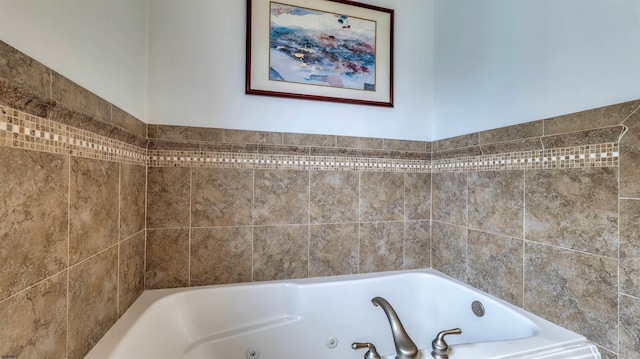 8201 Amherst, Margate, NJ 08401 - bathroom featuring a tub with jets