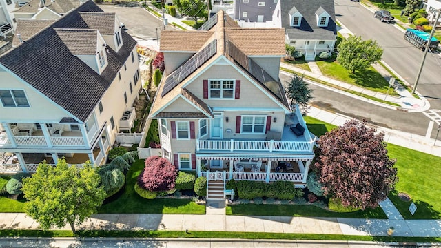 8201 Amherst, Margate, NJ 08401 - aerial perspective of suburban area