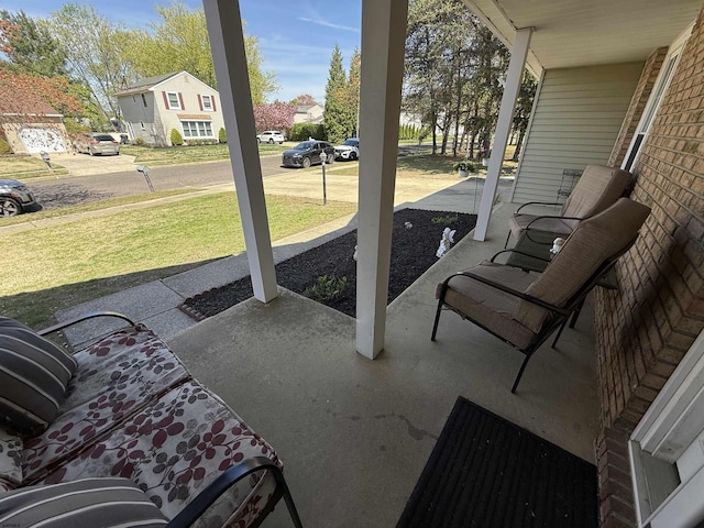 2 King William, Sewell, NJ 08080 - porch with a lawn and a residential view