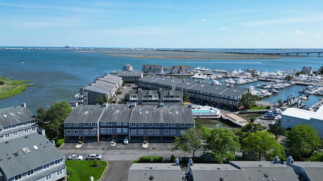 903 Harbour Cv Unit 903, Somers Point, NJ 08244 - bird's eye view of a nearby body of water and numerous boat docks