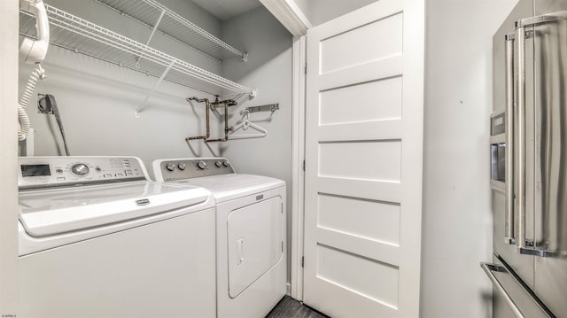 903 Harbour Cv Unit 903, Somers Point, NJ 08244 - laundry area featuring washing machine and dryer