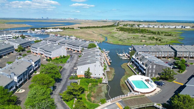 903 Harbour Cv Unit 903, Somers Point, NJ 08244 - bird's eye view of a large body of water