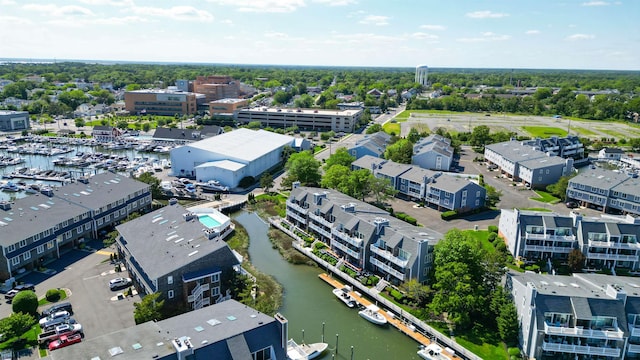 903 Harbour Cv Unit 903, Somers Point, NJ 08244 - bird's eye view of a large body of water