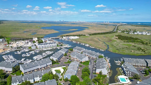 903 Harbour Cv Unit 903, Somers Point, NJ 08244 - bird's eye view of a nearby body of water and a marina