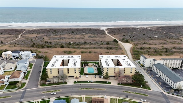 4540 W Brigantine Ave Unit N208, Brigantine, NJ 08203 - bird's eye view of waterfront with a beach