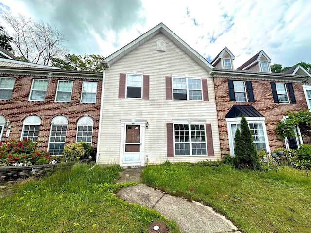 232 E Colman Pl, Galloway Township, NJ 08205 - view of front of property featuring brick siding and a front yard
