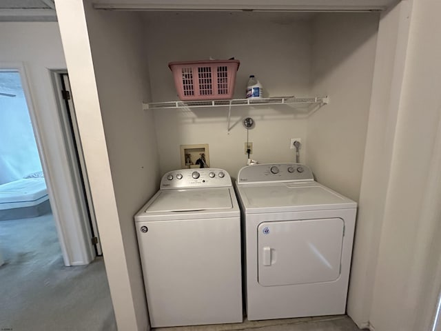 232 E Colman Pl, Galloway Township, NJ 08205 - washroom with washing machine and dryer and light carpet