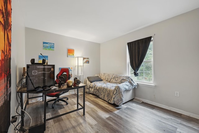 101 Sycamore Ave, Egg Harbor Township, NJ 08234 - office area featuring wood finished floors and baseboards