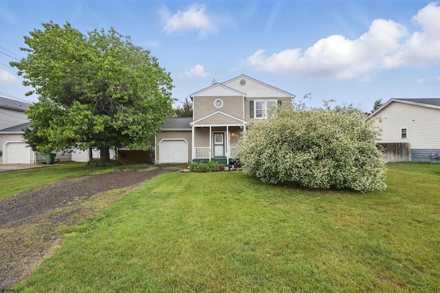 101 Sycamore Ave, Egg Harbor Township, NJ 08234 - traditional home featuring an attached garage, dirt driveway, and a front yard