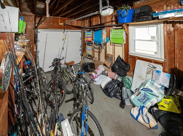 608 Delavan Ave, Margate, NJ 08402 - garage featuring a garage door opener