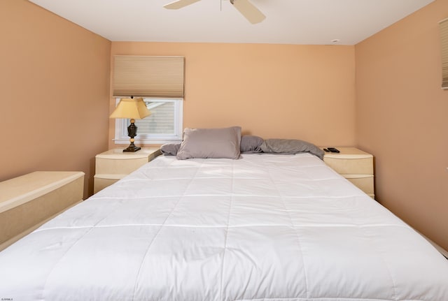 608 Delavan Ave, Margate, NJ 08402 - bedroom with a ceiling fan