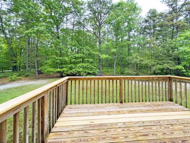 2511 Long Ave, Mays Landing, NJ 08330 - wooden deck featuring a yard