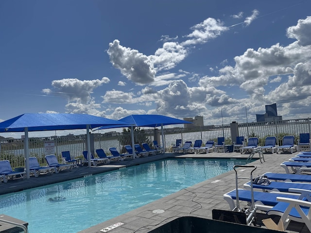 13 Delmar Ln, Brigantine, NJ 08203 - community pool with a patio area