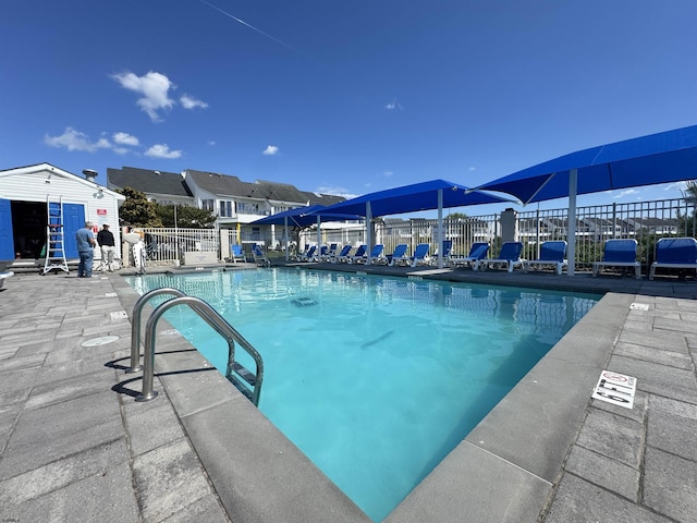 13 Delmar Ln, Brigantine, NJ 08203 - community pool featuring a patio area