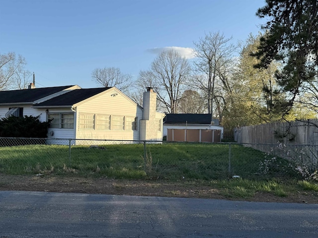 6301 Roberts Ave, Mays Landing, NJ 08330 - view of side of home with a chimney