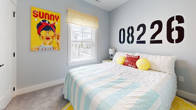 305 15th St, Ocean City, NJ 08226 - carpeted bedroom featuring baseboards