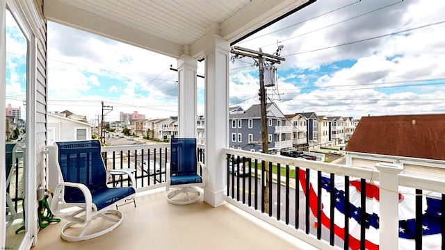 305 15th St, Ocean City, NJ 08226 - balcony with a residential view