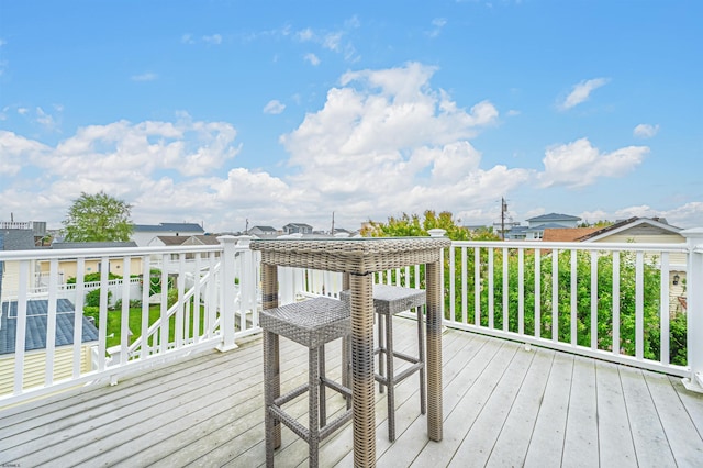510 Lafayette Blvd, Brigantine, NJ 08203 - view of wooden terrace
