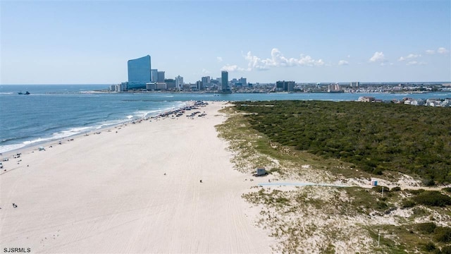 330 S 42nd St Unit C 35, Brigantine, NJ 08203 - water view with local beach and nearby urban area
