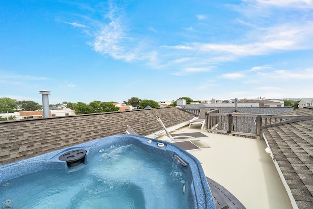 36 S Inlet Dr Unit 2, Ocean City, NJ 08226 - view of swimming pool featuring a hot tub