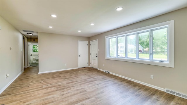11 Carann Ln, Egg Harbor Township, NJ 08234 - entrance foyer with baseboards, recessed lighting, and light wood-style flooring