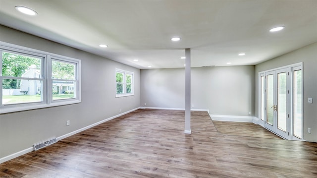 11 Carann Ln, Egg Harbor Township, NJ 08234 - empty room featuring recessed lighting, wood finished floors, and baseboards