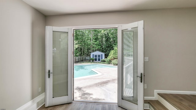 11 Carann Ln, Egg Harbor Township, NJ 08234 - doorway with wood finished floors
