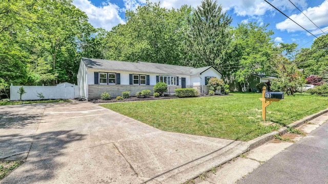 11 Carann Ln, Egg Harbor Township, NJ 08234 - ranch-style home featuring stone siding