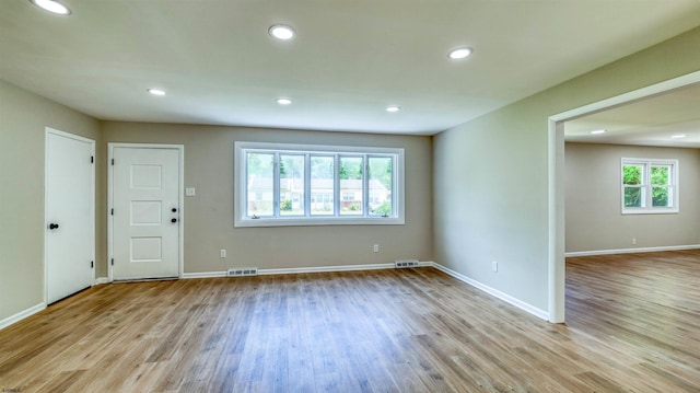 11 Carann Ln, Egg Harbor Township, NJ 08234 - spare room with recessed lighting, light wood finished floors, and baseboards