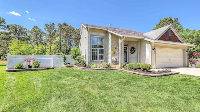 521 Saratoga Pl, Smithville, NJ 08234 - single story home with a garage and driveway