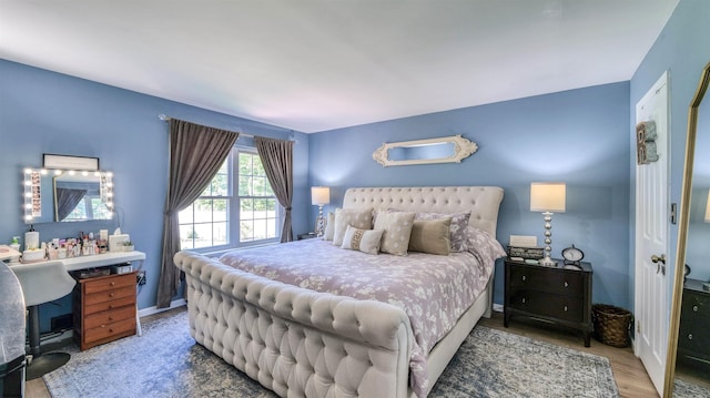 521 Saratoga Pl, Smithville, NJ 08234 - bedroom with wood finished floors and an office area
