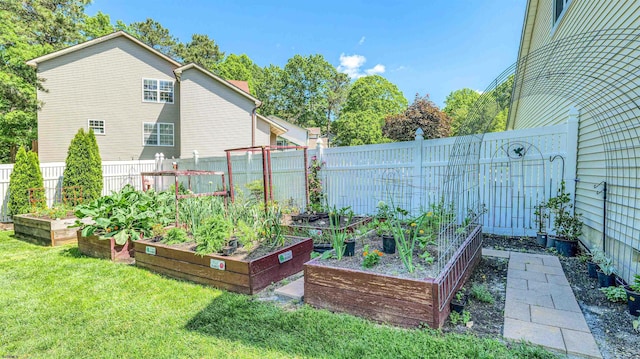 521 Saratoga Pl, Smithville, NJ 08234 - view of yard featuring a garden