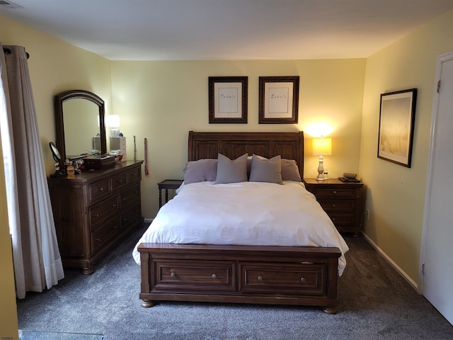 709 E Cooper Ferry Ct Unit 709, Galloway Township, NJ 08205 - bedroom with dark carpet and baseboards