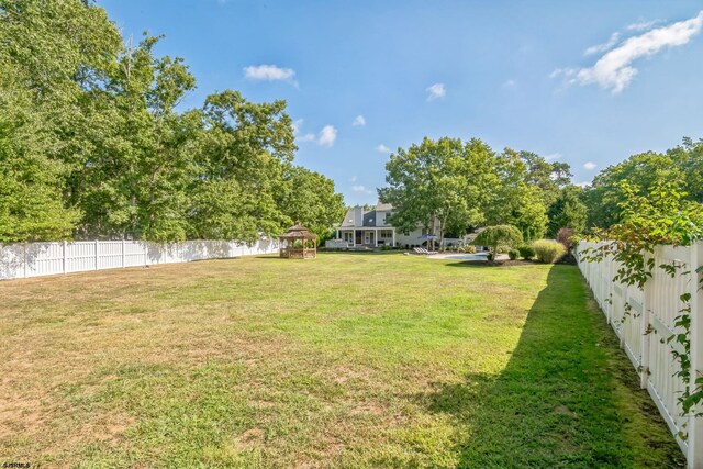 515 Bella Ct, Galloway Township, NJ 08205 - view of yard featuring a gazebo