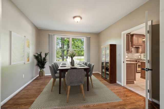 515 Bella Ct, Galloway Township, NJ 08205 - dining area with light wood finished floors and baseboards