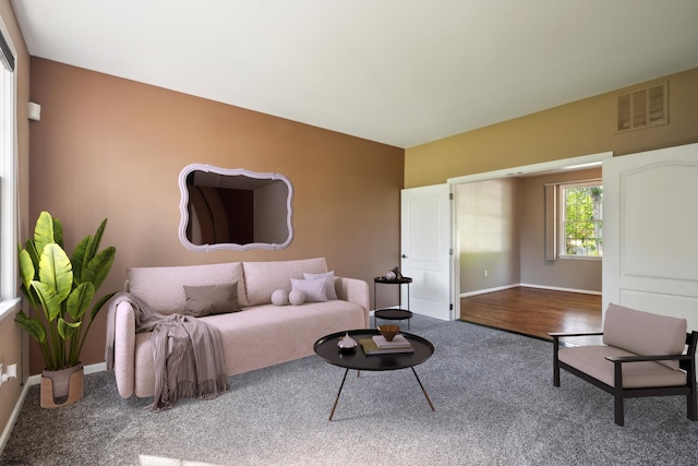 515 Bella Ct, Galloway Township, NJ 08205 - living area featuring carpet flooring and baseboards