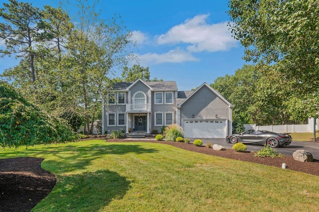 515 Bella Ct, Galloway Township, NJ 08205 - colonial inspired home featuring concrete driveway, a garage, and stucco siding