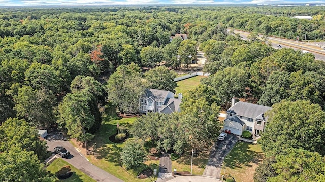 515 Bella Ct, Galloway Township, NJ 08205 - aerial view of property and surrounding area featuring a forest