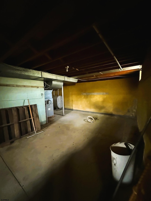 4 E Finley Rd, Upper Deerfield Township, NJ 08302 - view of unfinished basement