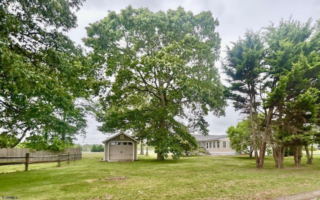 1 Kimble Ave, Rio Grande, NJ 08242 - view of yard featuring an outbuilding