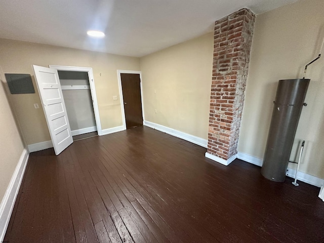 220 Seaside Ave, Atlantic City, NJ 08401 - unfurnished bedroom with dark wood-type flooring and baseboards
